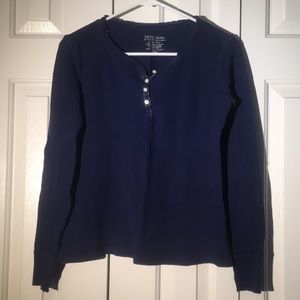 Split Neck Waffle Thermal